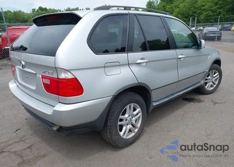 2005 BMW X5 3.0I from USA, damaged, VIN 5UXFA13525LY15714